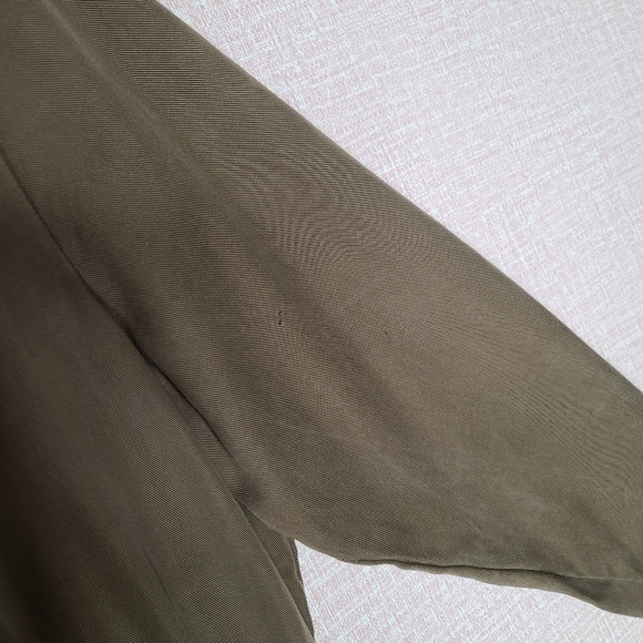 Zara Basic Collection Army Green Cargo Mini Dress - Picture 16 of 16